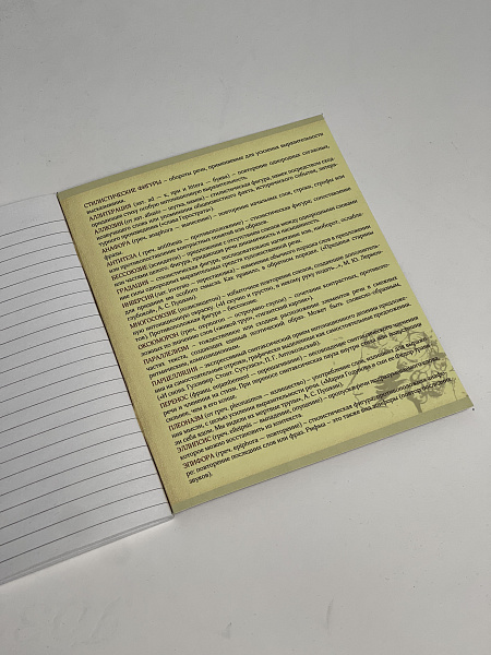 Тетрадь предметная 48 листов "Ассоциации"  Литература, со справочным материалом, обложка мелованный картон, блок офсет