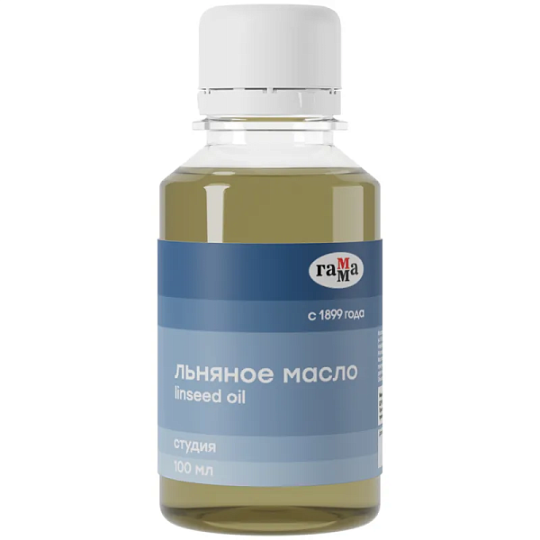 Масло льняное 100 мл, Гамма "Студия"