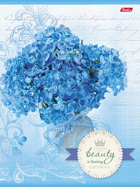 Тетрадь 80 л. кл. "Ускользающая красота" тиснение