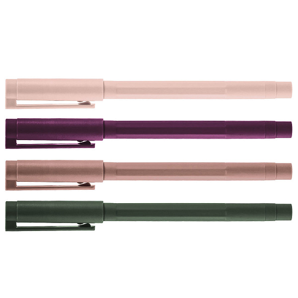 Ручка шариковая 0,7 мм Hatber "Tool", круглая форма, синие чернила, ассорти