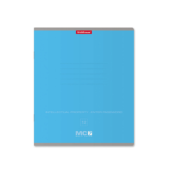 Тетрадь 12 л. кл. "MC-7" ассорти, MIX-P ErichKrause® 