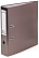 Папка-регистратор 70 мм Hatber Бумвинил METALLIC Коричневая