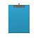 Планшет с зажимом А4 ErichKrause Neon, голубой