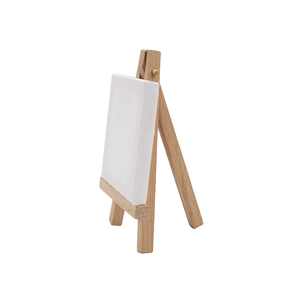 Набор мини-мольберт 12 см, мини-холст 7х7 см "Сонет"