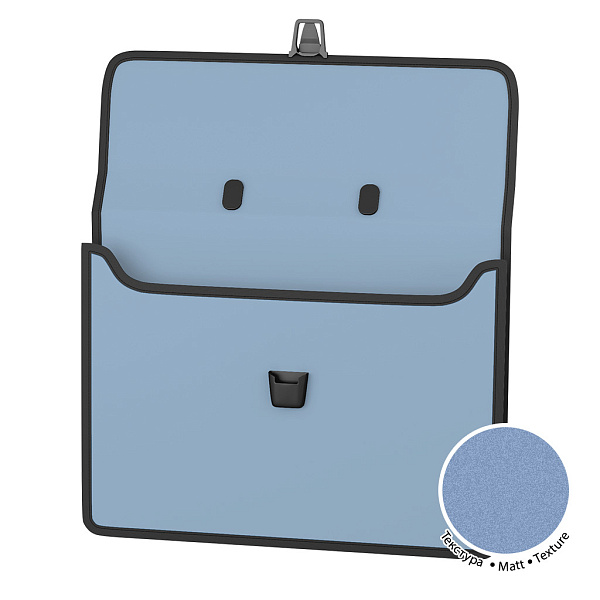 Портфель 2 отд. "ErichKrause Matt Manga",с текстильной вставкой, A4, ассорти