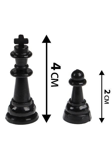 Шахматы, шашки "Рыжий кот" 22,5 х30 см классич. в  большой коробке + Поле 