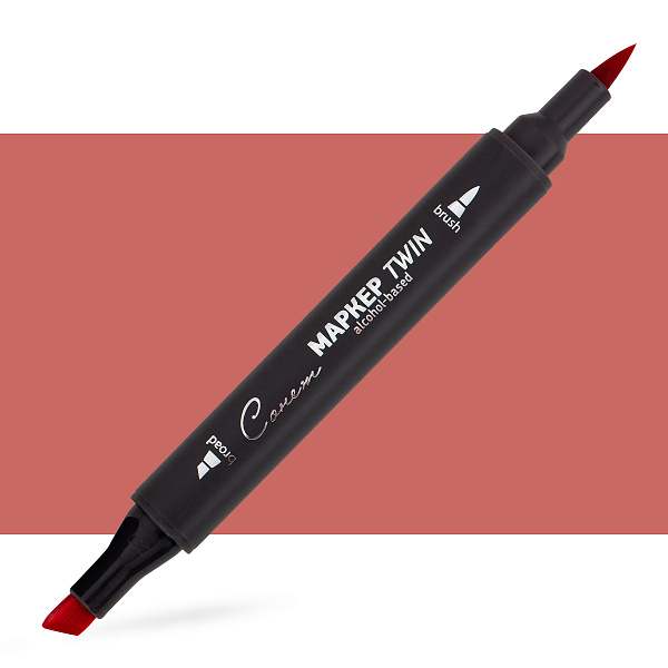 Маркер Twin Brush спиртовой Сонет, бледно-лиловый