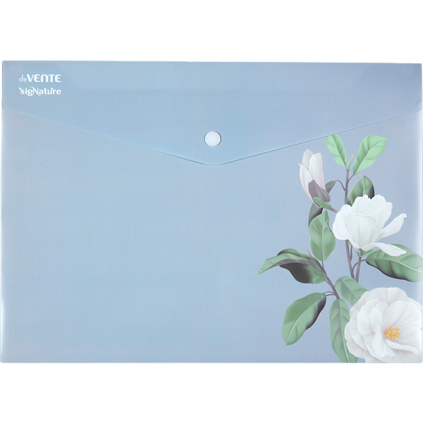 Папка-конверт на кн. А4 "deVENTE. sigNATURE" 180 мкм, непрозрачная с рисунком, индивидуальная маркировка A4 (335x240 мм) 