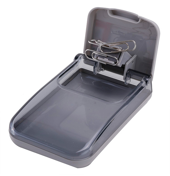 Скрепочница Deli магнитная ассорти картонная коробка