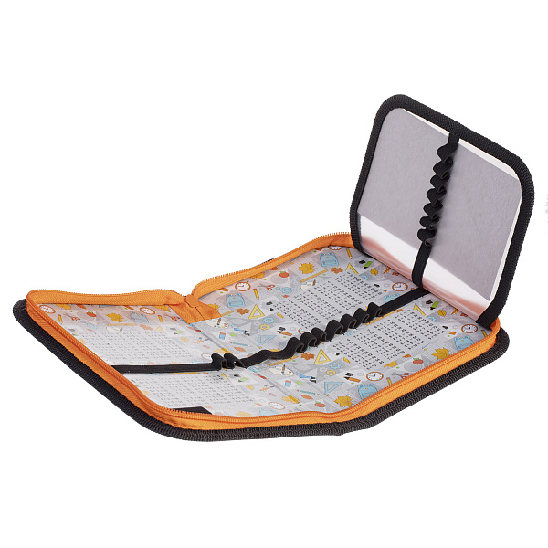 Пенал 1секц.+ств. 190*130 Hatber "Максимальная скорость" на молнии, глянц. ламин. с табл.умножения  в индив.упак. 