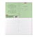 Тетрадь 12 листов в косую линию ErichKrause Классика с линовкой зеленая, (в плёнке по 10 шт.)