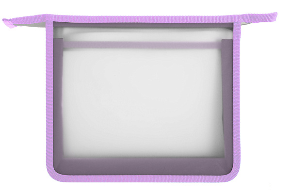 Папка для тетрадей А5 2 отд. Hatber на молнии "Лучшие друзья"  в индив.упак.