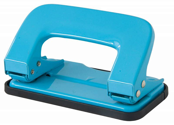 Дырокол на 10 л. Deli металл ассорти, отв.:2