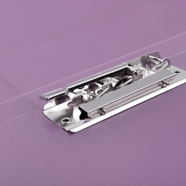 Папка с металлическим прижимом "Expert Complete" Trend ICEberries A4 700 мкм  20 мм  1 шт. ежевика