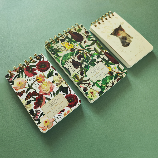 Блокнот В6- 100 л. лин. на гребне «CUTE JOURNAL» BV, "БАОБАБ"