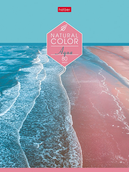 Тетрадь 80 л. лин. "Colour" на скобе 