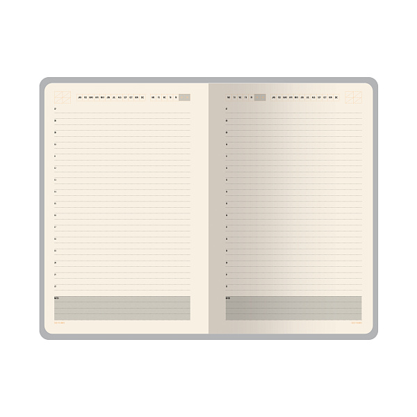 Ежедневник недат А5 "MONACO" (КРАСНЫЙ)