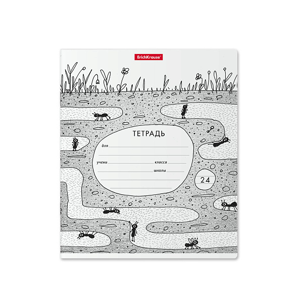 Тетрадь 24 листа в линию "Муравьишки" ErichKrause®