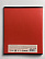 Тетрадь 48 листов, клетка, обложка мелованный картон, блок №2, красная