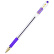 Ручка шариковая 0,5 мм MunHwa "MC Gold", шестигранная форма, фиолетовые чернила