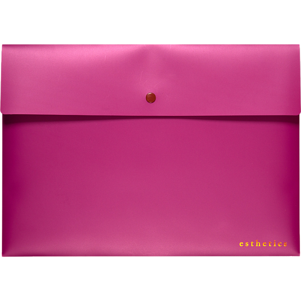 Папка-конверт на кн. А4 "deVENTE. Esthetics" 350 мкм, фактура "soft-touch" непрозрачная бургунди A4 (320x235 мм) индивидуальная упаковка, 