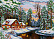 Алмазная мозаика 55*40 "ФРЕЯ" "Сочельник"