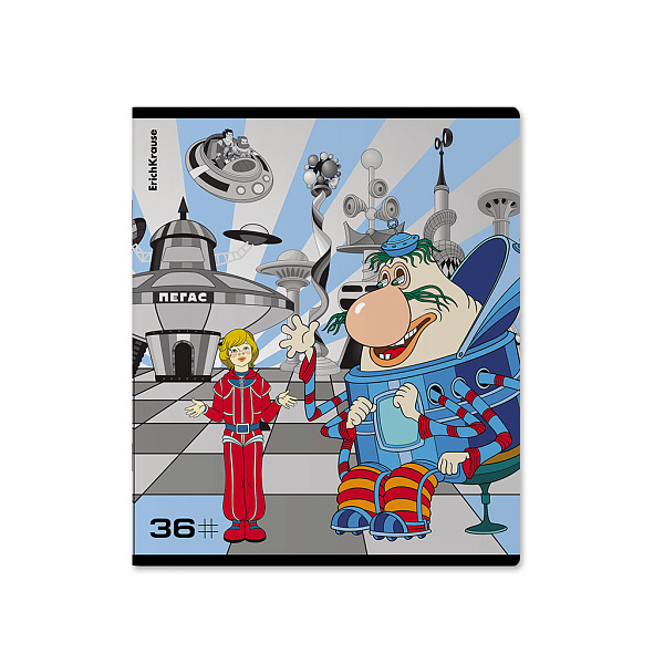 Тетрадь 36 листов в клетку ErichKrause Тайна третьей планеты_MIX-PACK