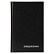Ежедневник недатированный А5, 160 листов, обложка бумвинил Черный