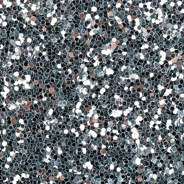 Блестки декоративные Decola размер 1 мм, 20 г, серебро