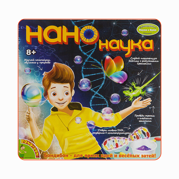 Французские опыты Науки с Буки Bondibon, НАНОНАУКА, арт. WS/112L