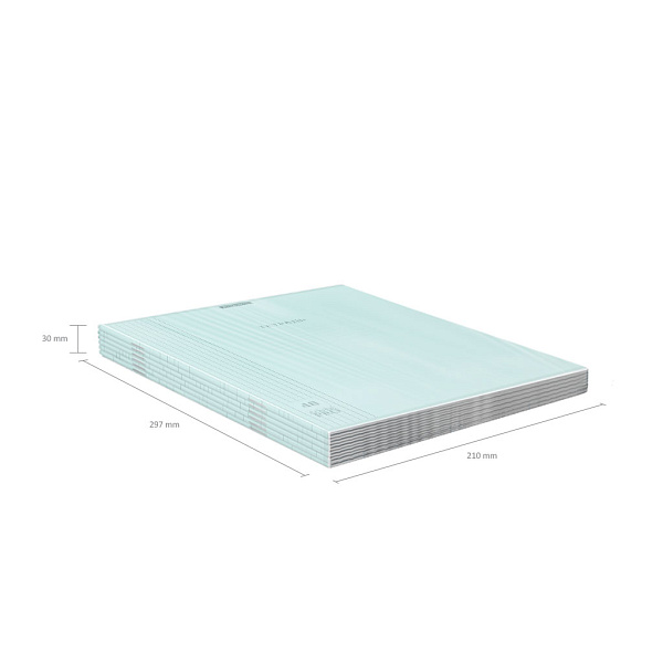 Тетрадь А4 48 л. кл. Пластиковая обложка ErichKrause® Классика CoverPrо Pastel, мятный