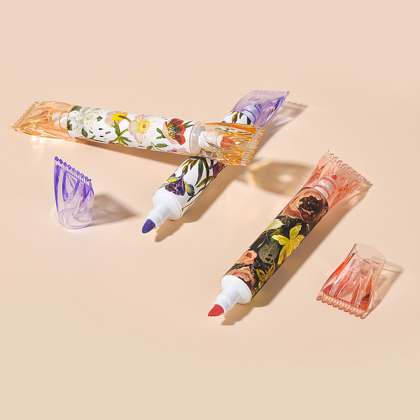 Маркер-текстовыделитель С ЗАПАХОМ "FLORA. ИРИСЫ", СИРЕНЕВЫЙ