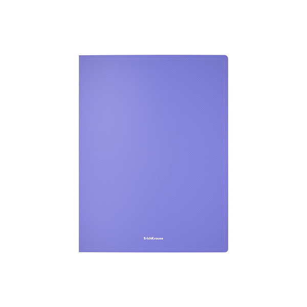 Папка 4 кольца 24 мм А4 ErichKrause Diagonal Pastel, ассорти (в пакете по 4 шт.)