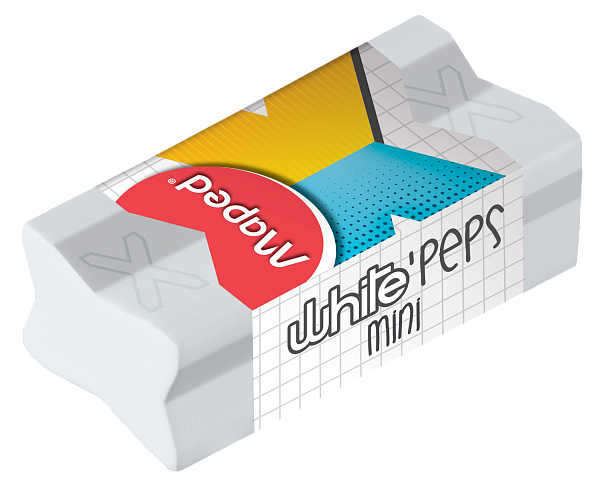 Ластик X PERT MINI мал.,Х в сечении, в футляре,  Франция 