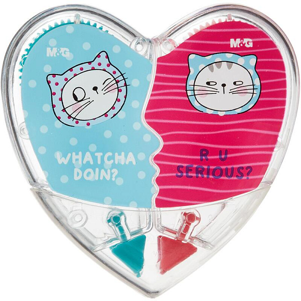 Корректир. лента 5мм х 5м M&G So Many Cats 2 шт.в упак, в ассорт