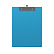 Планшет с зажимом А4 ErichKrause Neon, голубой