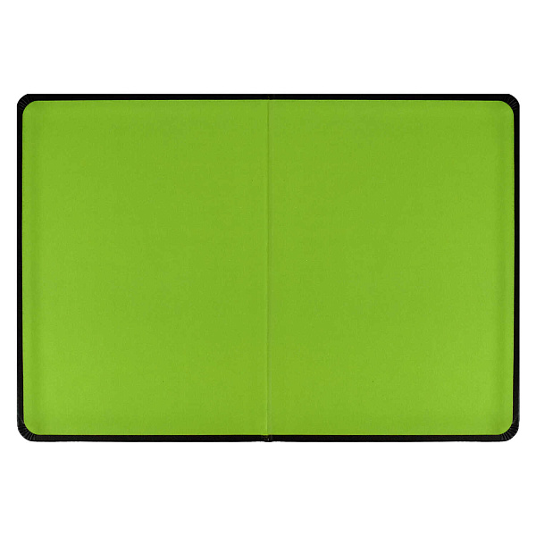 Записная книжка А6+ 120 л. "БУЛЬДОГ " (кожзам:  126x174 мм, тв. переплёт, материал обложки: искусственная кожа "Плонже"; способ крепления блока: ниткошвейный; декор: аппликация из искусстве