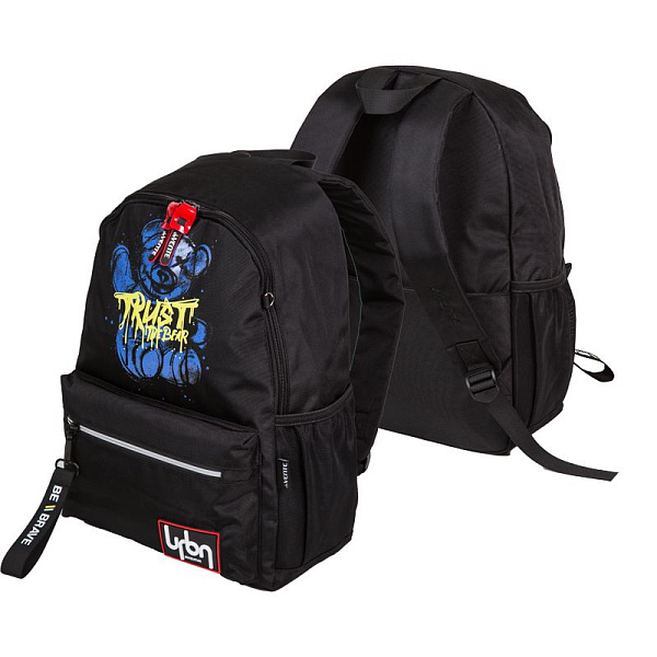 Рюкзак "deVENTE. Trust the Bear" подростковый 44x31x20 см (19 л) 650 г, текстильный, уплотн.спинка