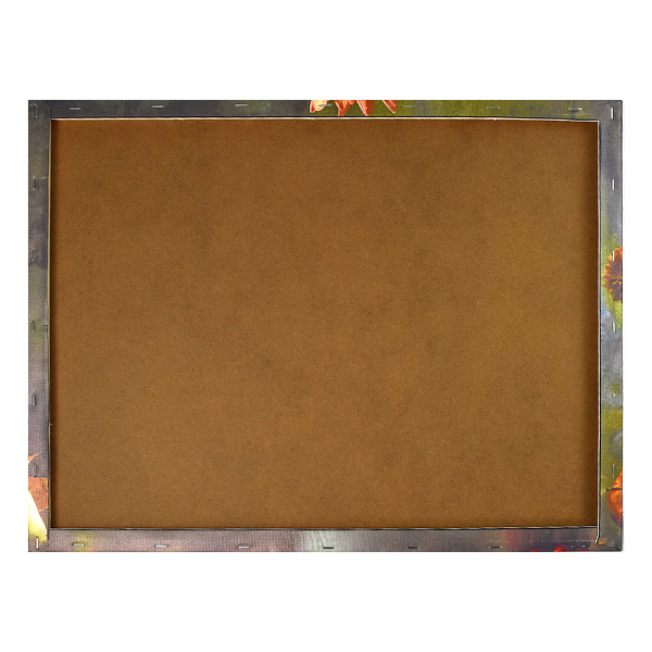 Алмазная мозаика 40*50 см "ОСЕННИЙ БУКЕТ" (24 цветов страз, холст на подрамнике с напечатенной картиной, покрытый клеевым слоем и защитной пленкой, пакеты