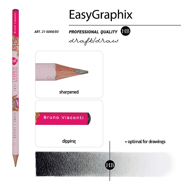 Карандаш ч/г "EasyGraphix. Кот Мейнкун" НВ 