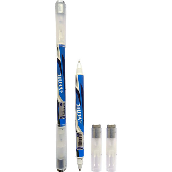 Ручка шариковая  "deVENTE. Juggler" трюковая, для пенспиннига, с LED-подсветкой, 0,7 мм синяя