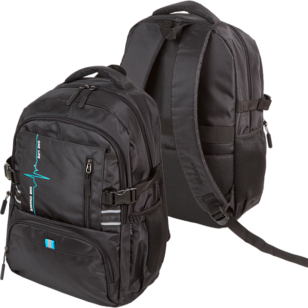 Рюкзак "deVENTE. Street Style" подростковый 48x31x17 см (25 л) 700 г, влагостойкий нейлон, 2 отделен