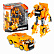 Трансформер 2в1 BONDIBOT робот-строит. техника (самосвал), метал. детали, Bondibon BOX 21,5x24,5x9,5 см, арт.SY6078B-5.