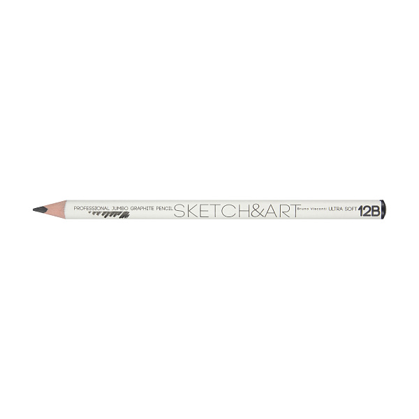 Карандаш ч/г "Sketch&Art. Jumbo" 12В, 4 MM 