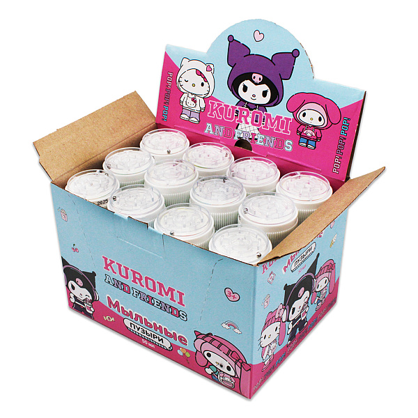 Мыльные пузыри "Hello Kitty&friends", 50мл, с игрушкой-лабиринтом