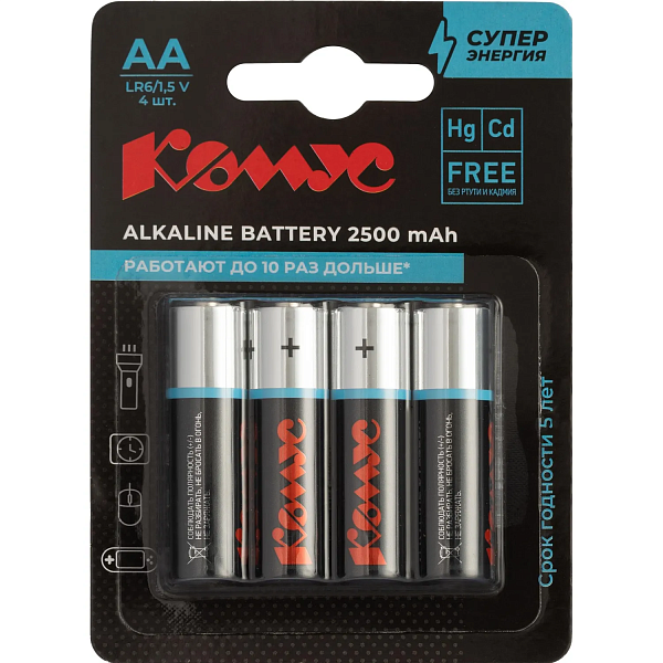 Батарейка  АA/LR06 бл/4шт