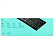 Клавиатура Logitech K270 черный/белый USB беспроводная Multimedia ()