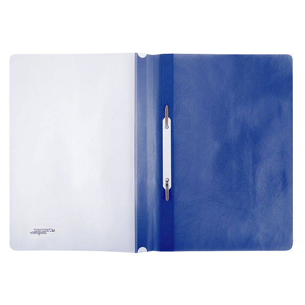 Скоросшиватель A4 "Expert Complete" Premier 140/180 мкм волокно синий NEW