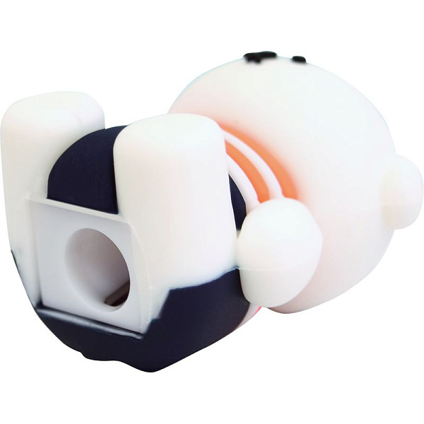 Точилка 1 отв. "deVENTE. Teddy Bear" 28x37x50 мм, 1 отверстие, пластиковая с покрытием Soft 