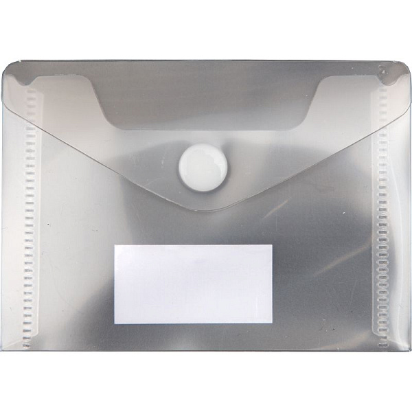 Папка-конверт на кн. А7 "deVENTE" 180 мкм, полипропилен, прозрачная, 10 шт в упаковке